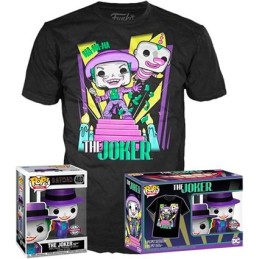 Figurine Pop! Métallique et T-shirt DC Comics Batman 89 Joker avec Megaphone Edition Limitée Funko Pop Suisse