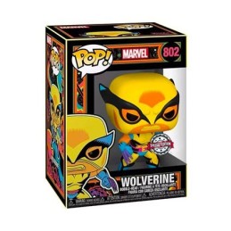 Figuren Pop! und T-shirt Marvel Blacklight Wolverine Limitierte Auflage Funko Pop Schweiz