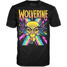 Figuren Pop! und T-shirt Marvel Blacklight Wolverine Limitierte Auflage Funko Pop Schweiz