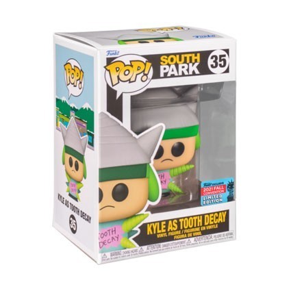 Figuren Pop! ECCC 2021 South Park Kyle as Tooth Decay Limitierte Auflage Funko Pop Schweiz