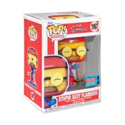 Figurine Pop! ECCC 2021 Les Simpson Stupid Sexy Flanders Edition Limitée Funko Pop Suisse