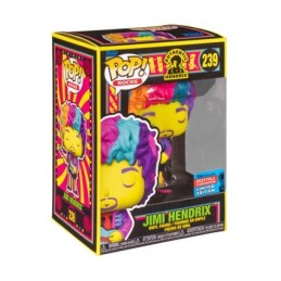 Figur Pop! ECCC 2021 Jimi Hendrix Blacklight Limited Edition Funko Pop Switzerland