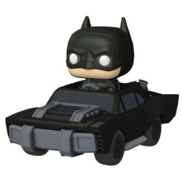 Figurine Pop! 15 cm Rides Super Deluxe Batman dans la Batmobile Funko Pop Suisse