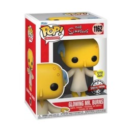 Figurine Pop! Phosphorescent Les Simpsons Mr Burns Radioactive Edition Limitée Funko Pop Suisse