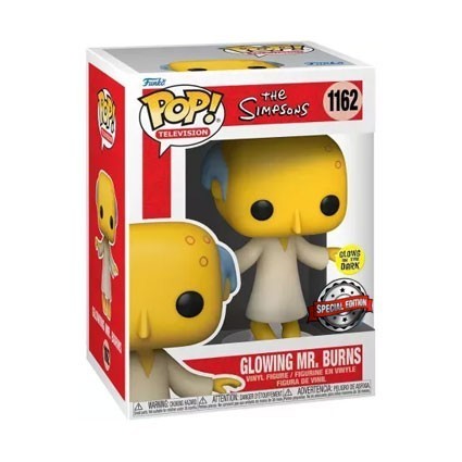 Figuren Pop! Phosphoreszierend The Simpsons Mr Burns Radioactive Limitierte Auflage Funko Pop Schweiz