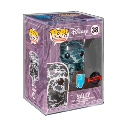 Figurine Pop! Artist Series Disney L´étrange Noël de Mr. Jack Sally Inverted Colours avec Boîte de Protection Acrylique Editi...