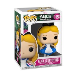 Figurine Pop! Disney Alice au Pays des Merveilles Alice Fait la Révérence Funko Pop Suisse