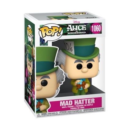 Figurine Pop! Disney Alice au Pays des Merveilles Mad Hatter Funko Pop Suisse