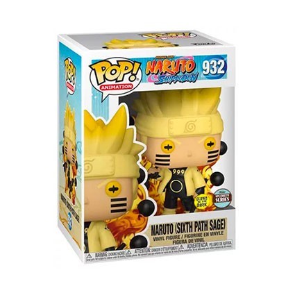 Figurine Pop! Phosphorescent Naruto Shippuden Naruto Six Path Sage Edition Limitée Funko Pop Suisse