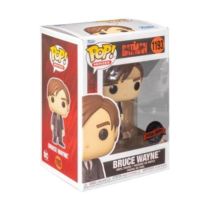 Figurine Pop! The Batman 2022 Bruce Wayne Edition Limitée Funko Pop Suisse