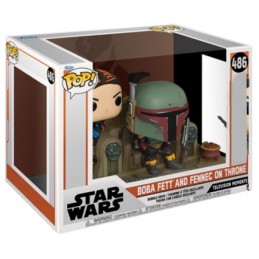 Figurine Pop! Deluxe Star Wars The Mandalorian Boba Fett et Fennec Shand Funko Pop Suisse