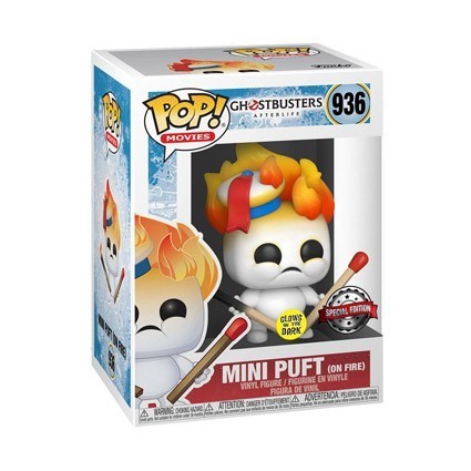 Figurine Pop! Phosphorescent SOS Fantômes L'Héritage Stay Puft Quality Marshmallows Edition Limitée Funko Pop Suisse