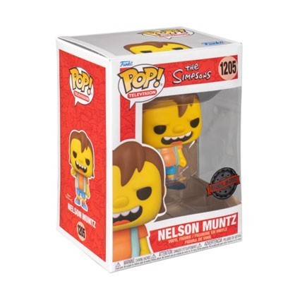 Figurine Pop! Les Simpson Nelson Muntz Edition Limitée Funko Pop Suisse