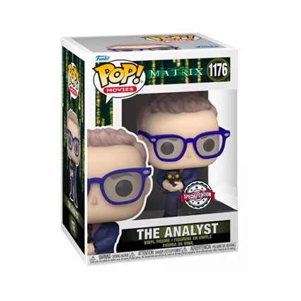 Figurine Pop! The Matrix Resurrections The Analyst Edition Limitée Funko Pop Suisse