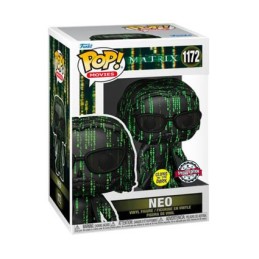 Figur Pop! Glow in the Dark The Matrix Resurrections Neo in Matrix Limited Edition Funko Pop Switzerland