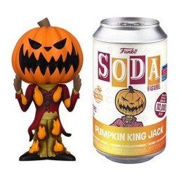 Figur Funko Vinyl Soda NYCC 2021 Glow in the Dark Nightmare Before Christmas Pumpkin King Jack Limited Edition Funko Pop Swit...