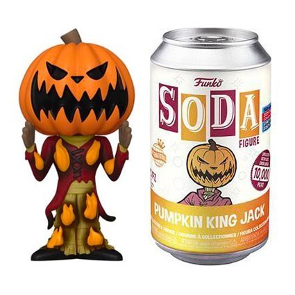 Figurine Funko Vinyl Soda NYCC 2021 L'Etrange Noël de Mr Jack Pumpkin King Jack Edition Limitée Funko Pop Suisse