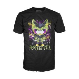 Figurine Pop! Métallique et T-shirt Dragon Ball Z Perfect Cell Edition Limitée Funko Pop Suisse