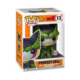 Figurine Pop! Métallique et T-shirt Dragon Ball Z Perfect Cell Edition Limitée Funko Pop Suisse