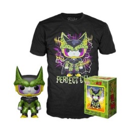 Figurine Pop! Métallique et T-shirt Dragon Ball Z Perfect Cell Edition Limitée Funko Pop Suisse