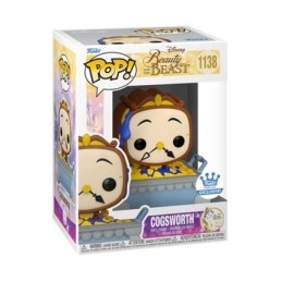 Figuren Pop! Disney Beauty and the Beast Cogsworth in Torte Limitierte Auflage Funko Pop Schweiz