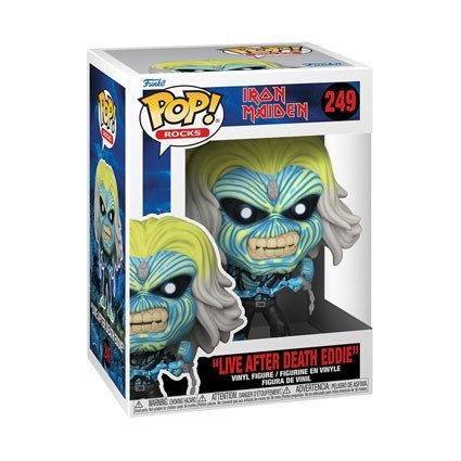 Figurine Pop! Rocks Iron Maiden Eddie Live After Death (Rare) Funko Pop Suisse