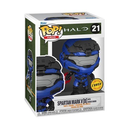 Figurine Pop! Halo Infinite Mark V avec Épée Rouge Chase Edition Limitée Funko Pop Suisse