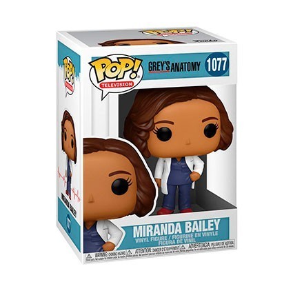 Figurine Pop! Grey's Anatomy Dr. Miranda Bailey (Rare) Funko Pop Suisse