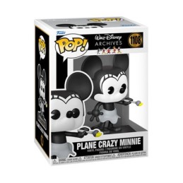 Figuren Pop! Disney Minnie Mouse Plane Crazy Minnie 1928 Funko Pop Schweiz