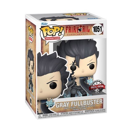 Figurine Pop! Fairy Tail Gray Fullbuster Devil Slayer Edition Limitée Funko Pop Suisse