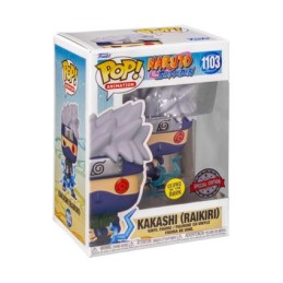 Figurine Pop! Phosphorescent Naruto Shippuden Kakashi Raikiri Edition Limitée Funko Pop Suisse