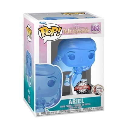 Figuren Pop! Blau Transluzent Arielle, die Meerjungfrau 1989 Ariel mit Tasche Limitierte Auflage Funko Pop Schweiz