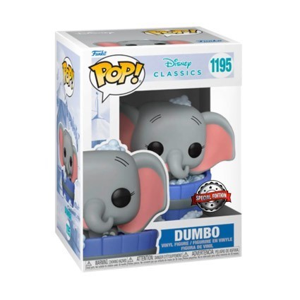 Figurine Pop! Disney Classic Dumbo in Bubble Bath Edition Limitée Funko Pop Suisse