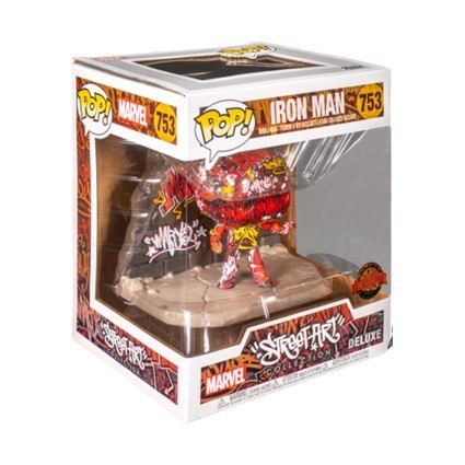 Figuren Pop! Deluxe Iron Man Graffiti Deco Limitierte Auflage Funko Pop Schweiz