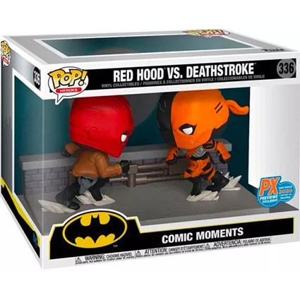 Figur Pop! Comic Moments DC Comics Red Hood Vs Deathstroke 2-Pack Limited Edition Funko Pop Switzerland