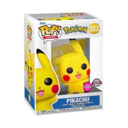 Figurine Pop! Floqué Pokemon Pikachu Waving Edition Limitée Funko Pop Suisse