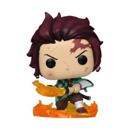 Figurine Pop! Demon Slayer Tanjiro avec Lame Enflammée Edition Limitée Funko Pop Suisse