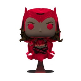 Figurine Pop! Phosphorescent WandaVision Scarlet Witch with Darkhold Book Edition Limitée Funko Pop Suisse