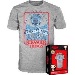 Figurine Pop! T-shirt Stranger Things Group Edition Limitée Funko Pop Suisse