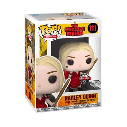 Figurine Pop! Diamond Suicide Squad 2 Harley Quinn Edition Limitée Funko Pop Suisse