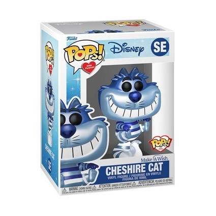 Figurine Pop! Métallique Disney Make a Wish 2022 Alice au Pays des Merveilles Cheshire Cat Funko Pop Suisse