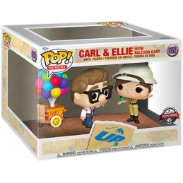 Figur Pop! Movie Moments Disney Up Carl and Ellie with Balloon Cart Limited Edition Funko Pop Switzerland