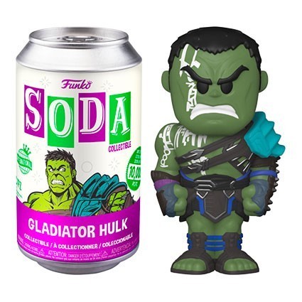 Figurine Funko Vinyl Soda Marvel Gladiator Hulk Edition Limitée (International) Funko Pop Suisse