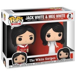 Figurine Pop! Musique The White Stripes Jack White et Meg White 2-Pack Funko Pop Suisse