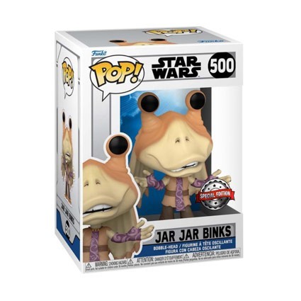 Figurine Pop! Star Wars The Clone Wars Jar Jar Binks Edition Limitée Funko Pop Suisse