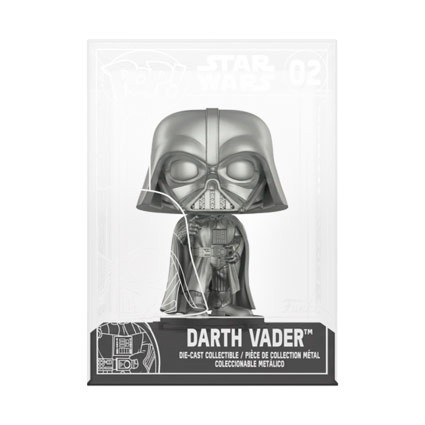 Figurine Pop! Diecast Metal Star Wars Darth Vade Chase Edition Limitée Funko Pop Suisse