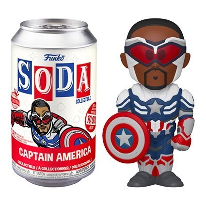 Figur Funko Vinyl Soda Captain America Limited Edition (International) Funko Pop Switzerland