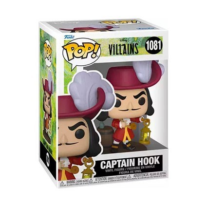 Figurine Pop! Disney Villains Capitaine Crochet Funko Pop Suisse