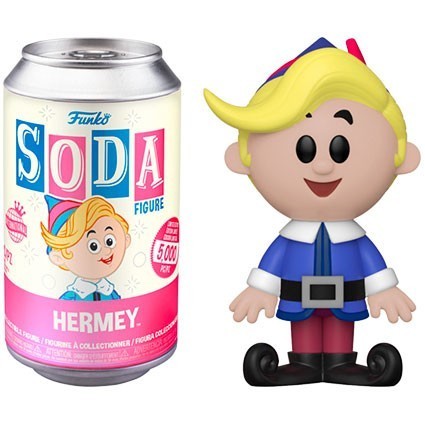 Figurine Funko Vinyl Soda Rudolphe le Renne au Nez Rouge Hermey Edition Limitée (International) Funko Pop Suisse