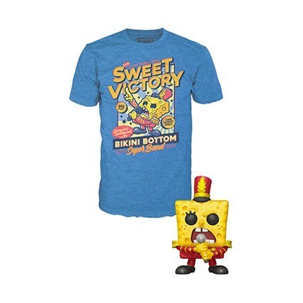 Figuren Pop! und T-shirt Diamond and T-Shirt Spongebob Squarepants Spongebob Band Limitierte Auflage Funko Pop Schweiz